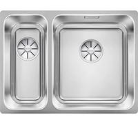 Blanco 526128 | Fregadero de cocina de acero inoxidable SOLIS 340/180-U | Color : acero inoxidable