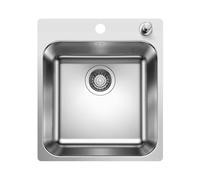 Blanco 526353 | Fregadero de cocina de acero inoxidable SUPRA 400-IF/A | Color : acero inoxidable
