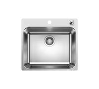 Blanco 526355 Fregadero de cocina de acero inoxidable, 500mm