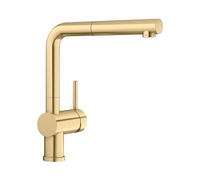 BLANCO 526684 Lino-S, Oro Satinado, herausziehbarer Auslauf