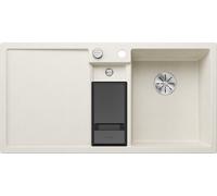 BLANCO COLLECTIS 6 S Fregadero de granito de color blanco suave de SILGRANIT | Tipo de montaje: instalación desde arriba | lavabo principal a la derecha | para armarios inferiores de 60 cm de ancho |
