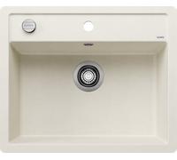 Blanco 527064 - Fregadero DALAGO 6-F 1 Cubeta Sobre Encimera Mueble de 60 Cm Blanco Suave