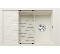 Blanco 527069 - Fregadero ELON XL 6 S - Fregadero 1 Cubeta+Escurridor Reversible Blanco Suave