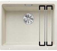 Blanco 527075 - Fregadero ETAGON 500-U 1 Cubeta Bajo Encimera Mueble de 60 Cm Blanco Suave