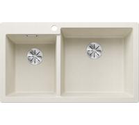 Blanco 527142 - Fregadero PLEON 9 1 1/2 Cubeta Sobre Encimera Mueble de 90 Cm Blanco Suave