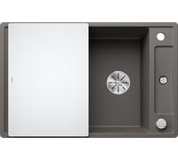 Blanco 527218 - Fregadero AXIA III 45 S 1 Cubeta+Escurridor Reversible Sobre Encimera Mueble 45 Cm