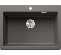 Blanco 527323 - Fregadero PLEON 8 1 Cubeta Sobre Encimera Mueble de 80 Cm Gris Volcán