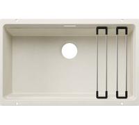 Blanco 527764 -Fregadero ETAGON 700-U 1 Cubeta Escalonada Bajo Encimera Mueble de 80 Cm Blanco suave