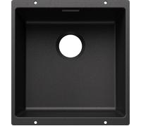 Blanco 527789 - Fregadero SUBLINE 400-U SILGRANIT 1 Cubeta Bajo Encimera Mueble de 50 Cm Antracita