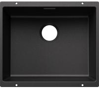 Blanco 527797 - Fregadero SUBLINE 500-U SILGRANIT 1 Cubeta Bajo Encimera Mueble de 60 Cm Antracita
