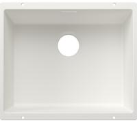 Blanco 527799 - Fregadero SUBLINE 500-U SILGRANIT 1 Cubeta Bajo Encimera Mueble de 60 Cm Blanco