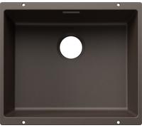 Blanco 527800 - Fregadero SUBLINE 500-U SILGRANIT 1 Cubeta Bajo Encimera Mueble de 60 Cm Café