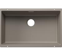 Blanco 527809 - Fregadero SUBLINE 700-U SILGRANIT 1 Cubeta Bajo Encimera Mueble de 80 Cm Tartufo
