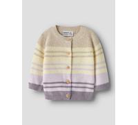 NAME IT Cárdigan beige / amarillo claro / lila / lila pastel 74 beige / amarillo claro / lila / lila pastel