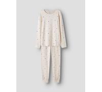 Blanco Algodón Orgánico Pijama 2 Piezas