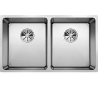 Blanco ANDANO 340/340-U Stainless steel brillo