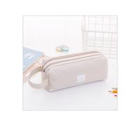 (Blanco arroz) Estuche escolar para l?pices Estuche de gran capacidad Estuche peque?o para l?pices Estuche escolar para l?pices para damas y ni?as