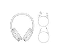 (Blanco) Auriculares inalámbricos D02 Pro Auriculares Bluetooth 5.3 Auriculares plegables Auriculares deportivos