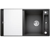 Blanco Axia III 5 S fregadero de granito 91.5x51 cm antracita 523215