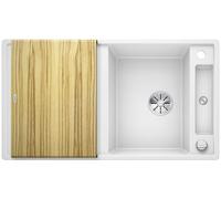 Blanco Axia III 5 S fregadero de granito 91.5x51 cm blanco 523209