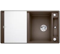 Blanco Axia III 5 S fregadero de granito 91.5x51 cm marrón 523224