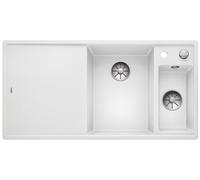 Blanco Axia III 6 S fregadero de granito 100x51 cm blanco 523466