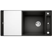 Blanco Axia III XL 6 S fregadero de granito 100x51 cm negro 525857