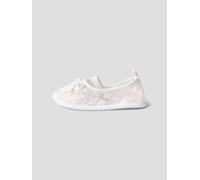 Blanco Bailarina Zapatos