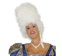 Blanco Barroco Peluca Colmena Halloween Disfraz para Dama Mujer Pantomima Epoch
