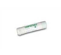 BLANCO Bolsas de basura compostables S (6-8 litros) | con cordón | resistentes | bolsas de basura/bolsas de basura | fácil eliminación | plástico biodegradable | apto para SELECT y FLEXON