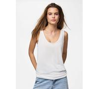 Blanco Camiseta De Tirantes L