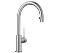 Blanco Candor-S grifo de cocina de pie acero inoxidable 523121