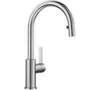 Blanco CANDOR-S macizo acero inox. cepillado