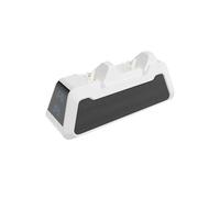 (Blanco) Cargador rápido dual para control inalámbrico USB tipo C, base de carga para joystick Sony
