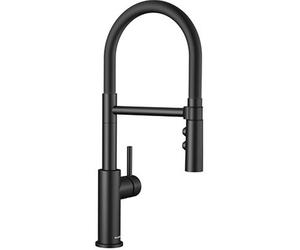 Blanco Catris-S Flexo grifo de cocina de pie negro 525793