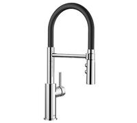 Blanco Catris-S grifo de cocina de pie acero inoxidable-negro 525792