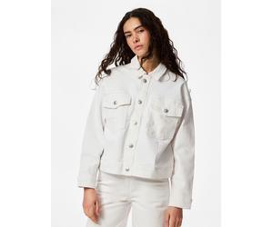 Blanco Chaqueta Vaquera S