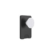 Blanco Claro Púrpura Lunares Patrón Estético Lindo Polkadot PopSockets PopWallet para MagSafe