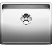 Blanco 521577 - Fregadero CLARON 500-U Dark Steel Edition Bajo Encimera Mueble de 60 Cm Inox