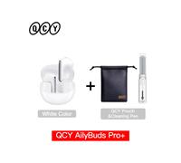 (Blanco con bolígrafo de bolsillo) QCY HT10 AilyBuds Pro+ ANC Auriculares inalámbricos Audio de alta