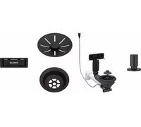 Blanco conjunto de rebosadero y desagüe 207426