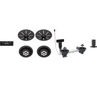 Blanco conjunto de rebosadero y desagüe 207442