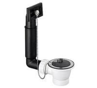 Blanco conjunto de rebosadero y desagüe 222458