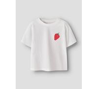 Blanco Corte Regular Camiseta