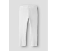 NAME IT Nkfvivian Capri Legging FF Noos Leggings, Bright White, 152 para Niñas