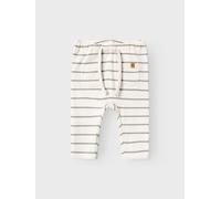 Blanco Corte Regular Pantalones