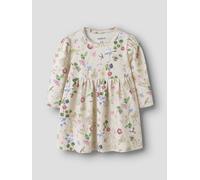Blanco Corte Regular Vestido
