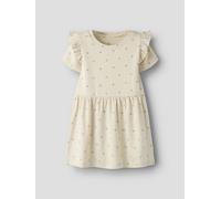 Blanco Corte Regular Vestido