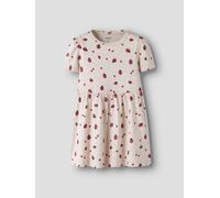 Blanco Corte Regular Vestido