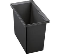 BLANCO Cubo de basura de 19 litros, apto para sistema de separación de basura, plástico antracita